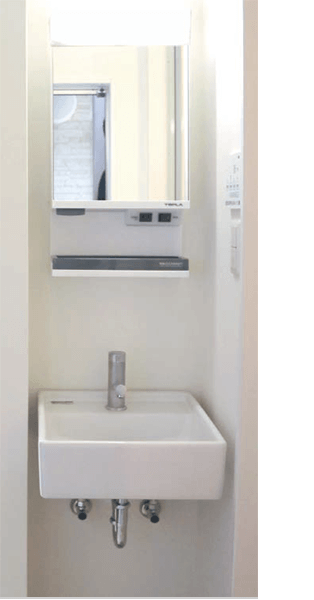 独立洗面台 幅380タイプ